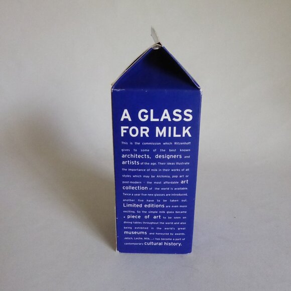 2002 RITZENHOFF M. BENDER MILK BAR DESIGNER GLASS RETRO DINER GRAPHICS (NEW) - Picture 16 of 16